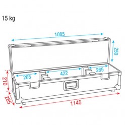 Showtec D7595 Case for LED Bar